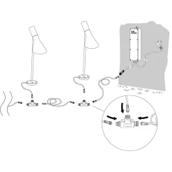Louis Poulsen Garden Verlängerungskabel 5 m