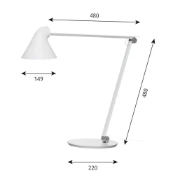 Louis Poulsen NJP LED Tischleuchte
