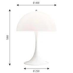 Louis Poulsen Panthella 400 Tischleuchte
