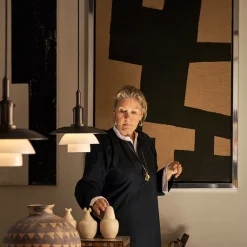 Louis Poulsen PH 3/3 Aged Brass Opal Pendelleuchte