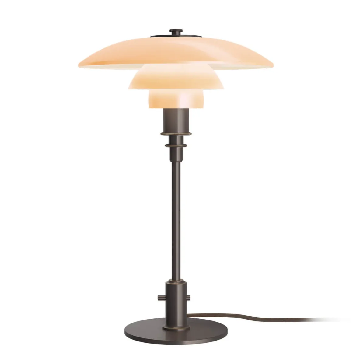 Louis Poulsen PH 3/2 Dusty Terracotta Tischleuchte Limited Edition