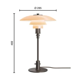 Louis Poulsen PH 3/2 Dusty Terracotta Tischleuchte Limited Edition