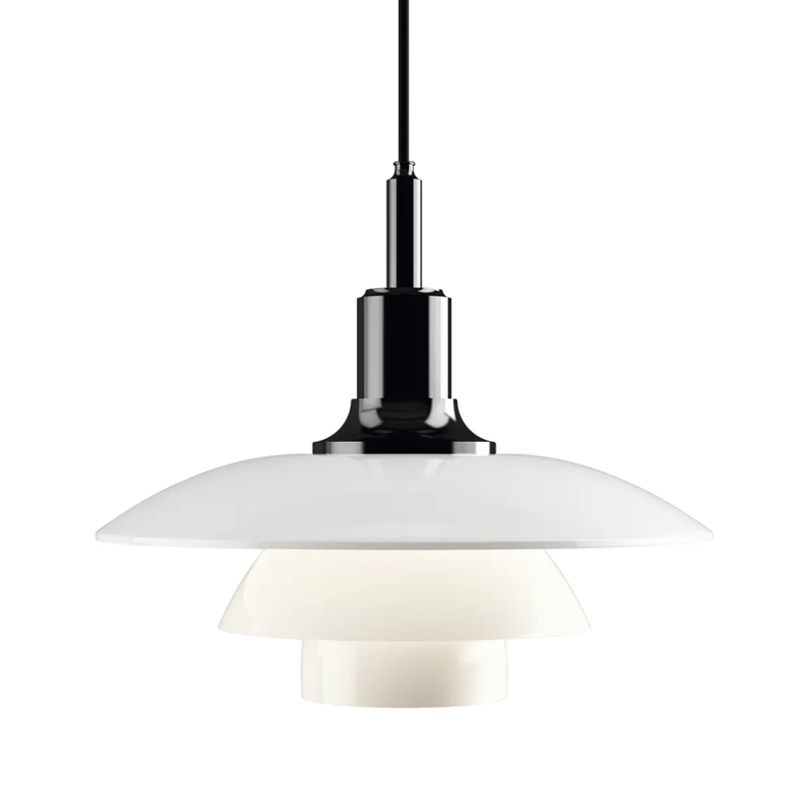 Louis Poulsen PH 3½-3 Glas Pendelleuchte