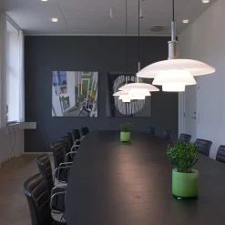 Louis Poulsen PH 4½-4 Glas Pendelleuchte