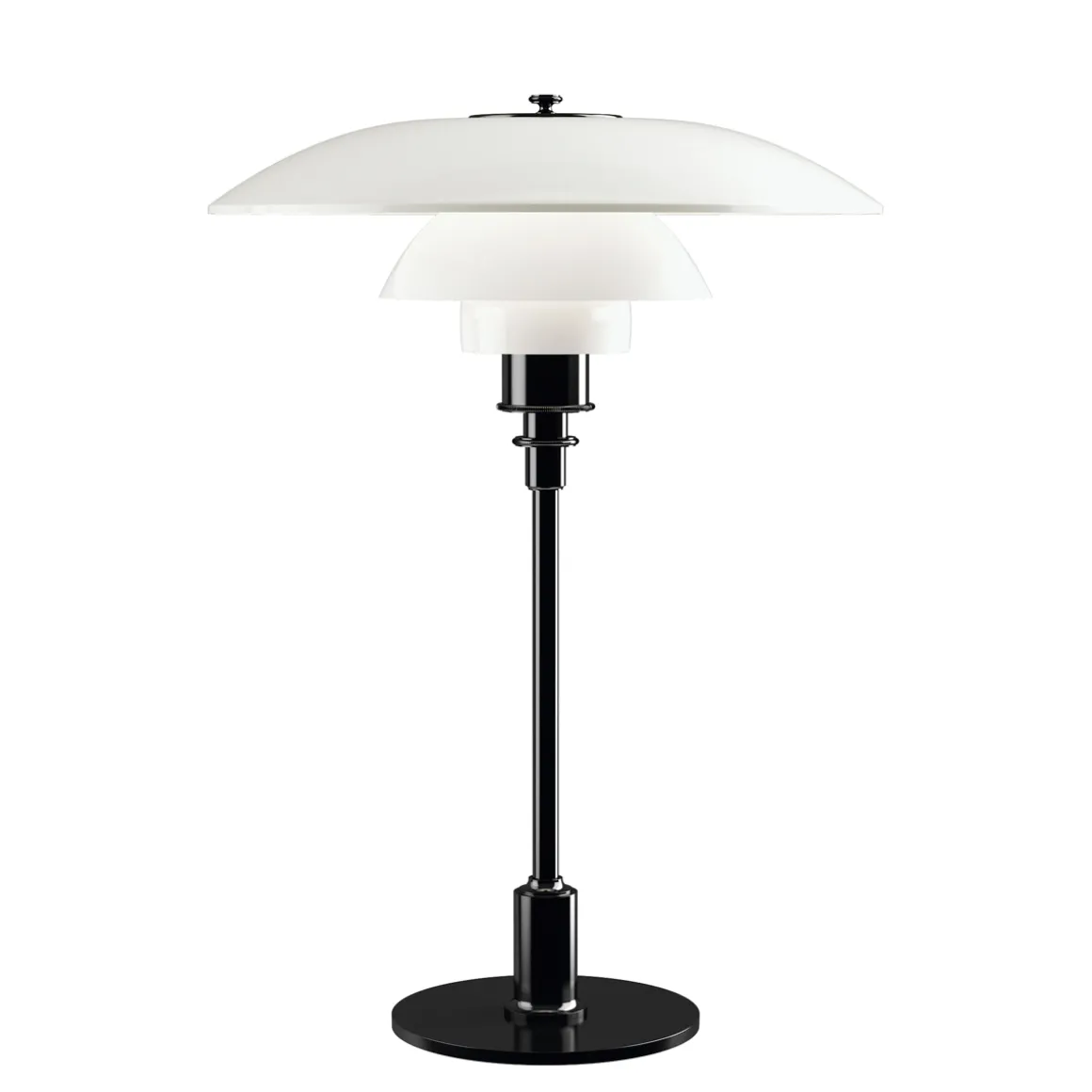 Louis Poulsen PH 3½-2½ Glas Tischleuchte