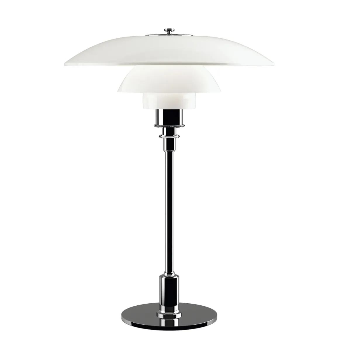 Louis Poulsen PH 3½-2½ Glas Tischleuchte