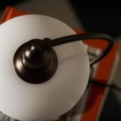 Louis Poulsen PH 2/2 Luna Aged Brass Opal Tischleuchte