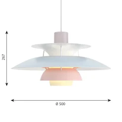 Louis Poulsen PH 5 Pastels Pendelleuchte