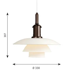 Louis Poulsen PH 3½-3 Pendelleuchte