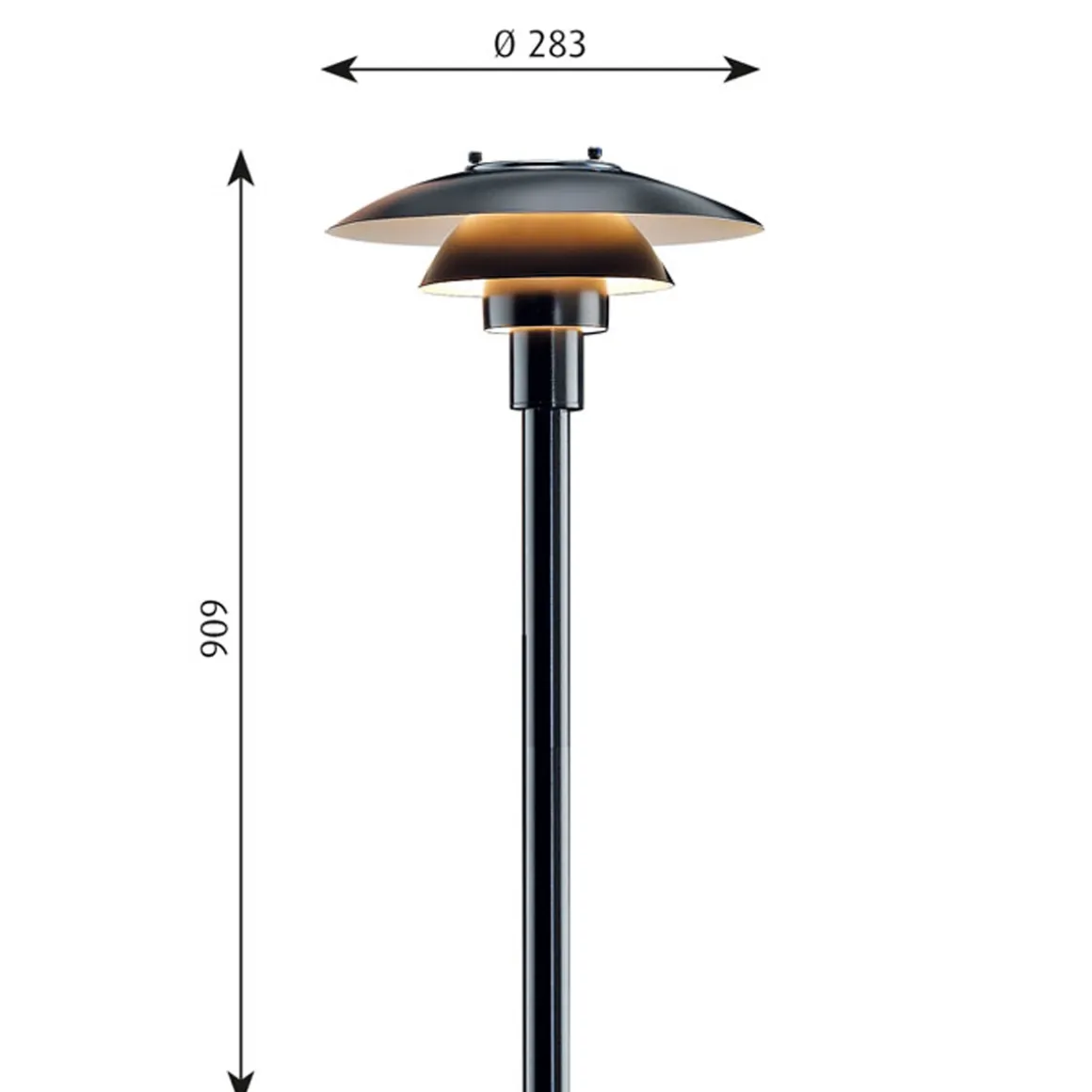 Louis Poulsen PH 3-2½ Pollerleuchte