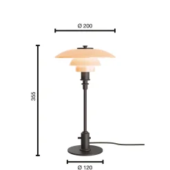 Louis Poulsen PH 2/1 Tischleuchte Limited Edition