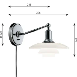 Louis Poulsen PH 2/1 Wandleuchte