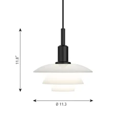 Louis Poulsen PH 3/3 Pendelleuchte