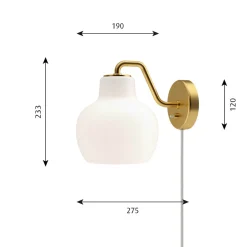Louis Poulsen VL Ring Crown Wandleuchte