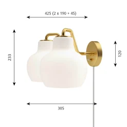 Louis Poulsen VL Ring Crown Wandleuchte