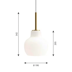 Louis Poulsen VL Ring Crown 1 Pendelleuchte