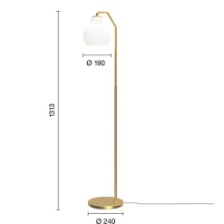 Louis Poulsen VL Ring Crown Stehleuchte