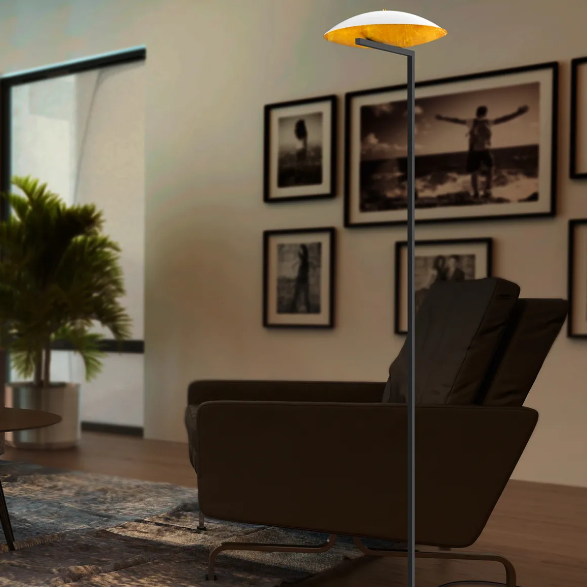 Luce Elevata Pure Up LED Stehleuchte, Rückläufer