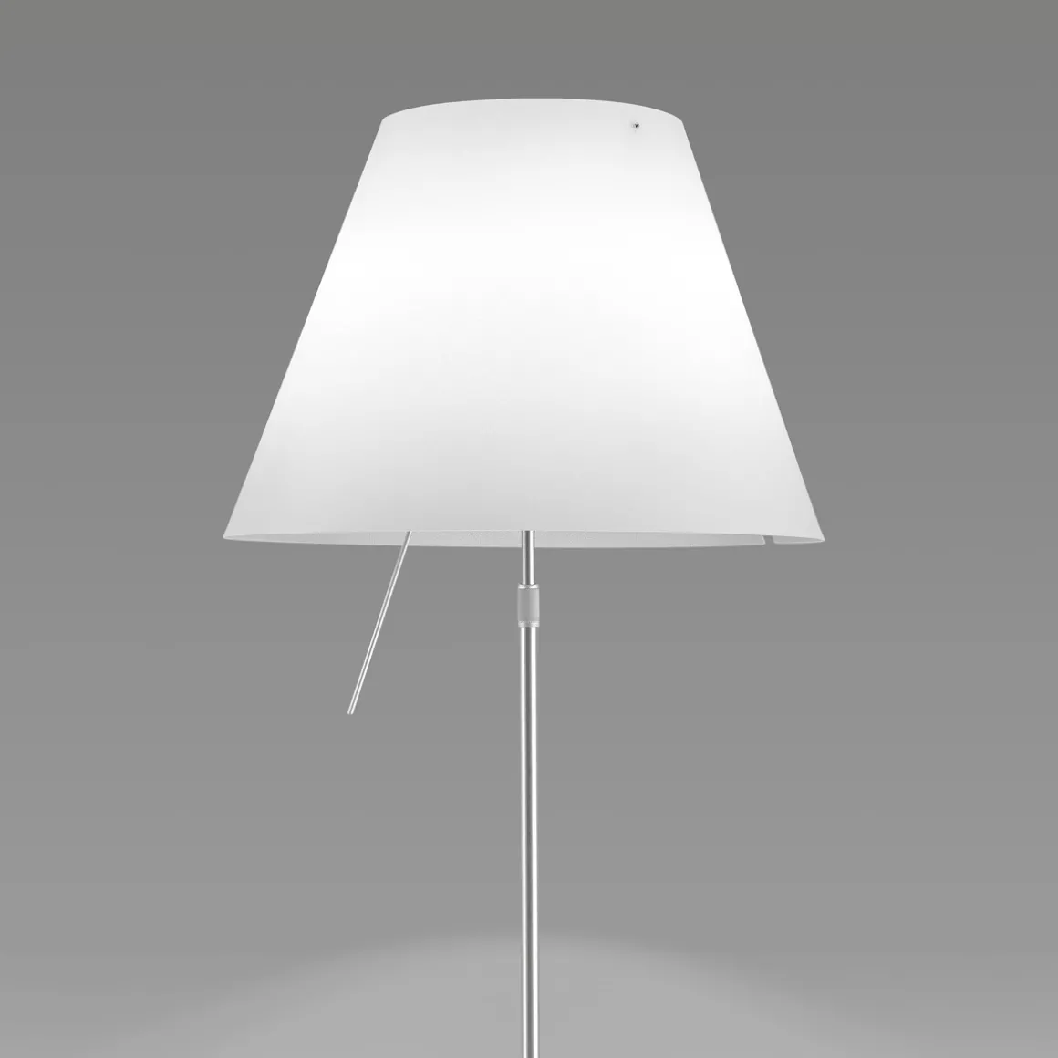 Luceplan Costanza Tavolo Teleskop mit Touchdimmer und Diffusor