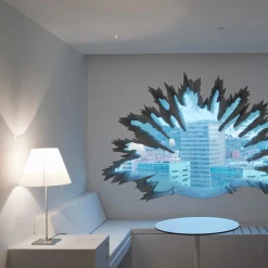 Luceplan Costanza Tavolo Teleskop mit Touchdimmer und Diffusor