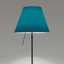 Luceplan Costanza Terra Teleskop mit Touchdimmer, schwarz