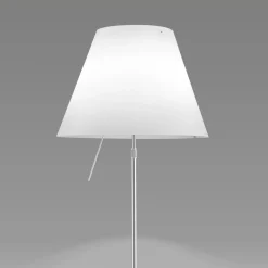 Luceplan Costanza Terra Teleskop mit Touchdimmer und Diffusor