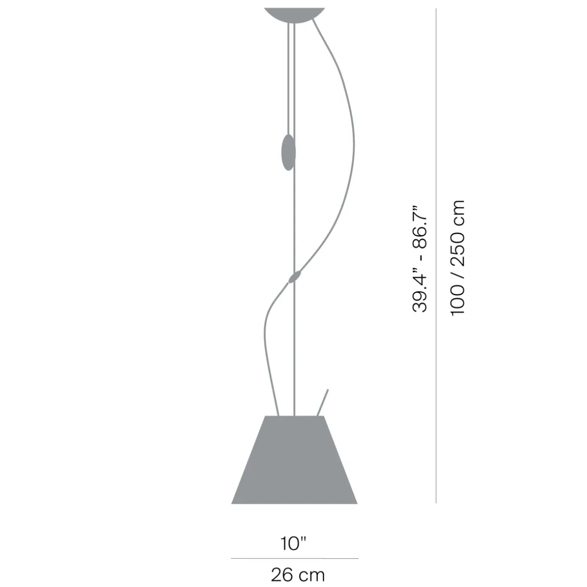 Luceplan Costanzina Sospensione