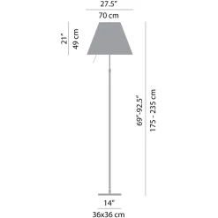 Luceplan Grande Costanza Terra, Rückläufer