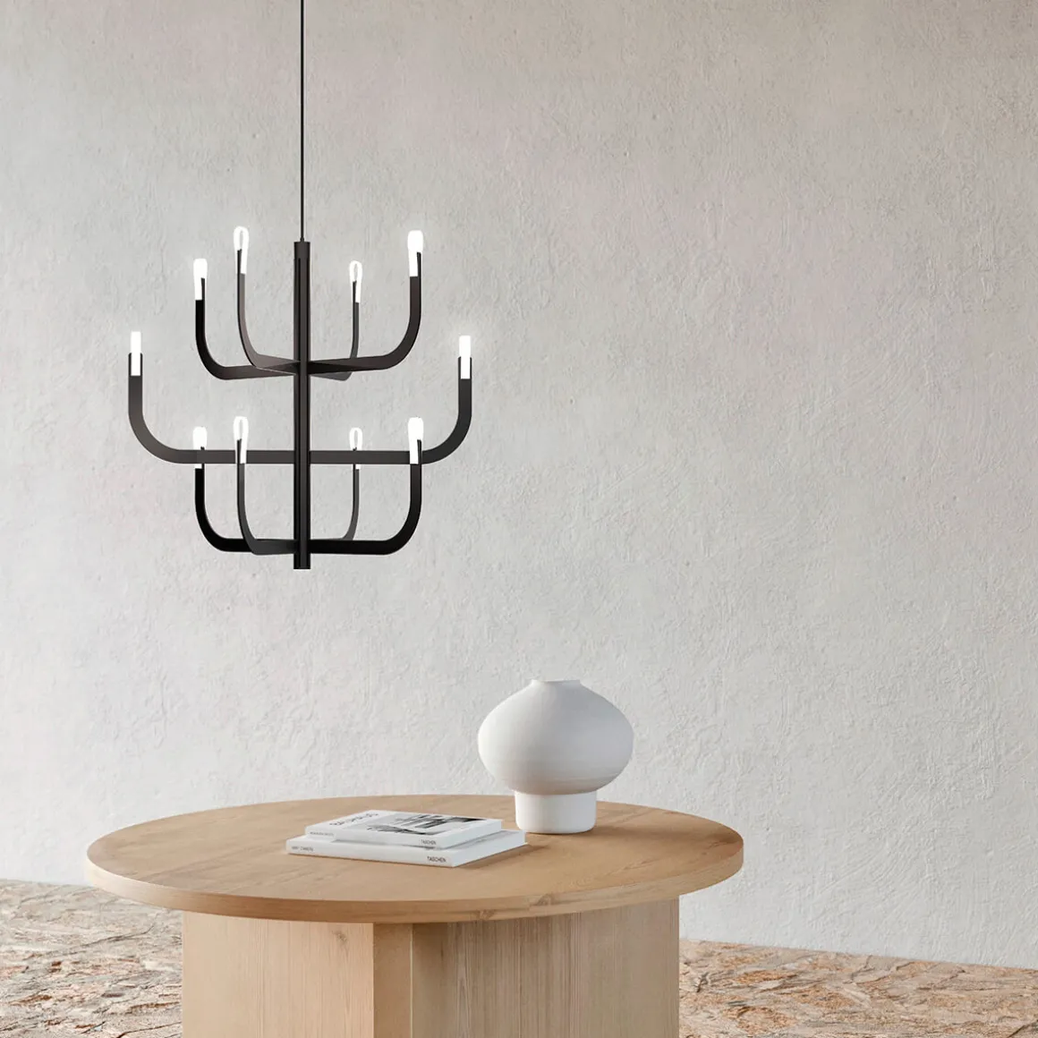 Luceplan J-us LED Sospensione, E Konfiguration