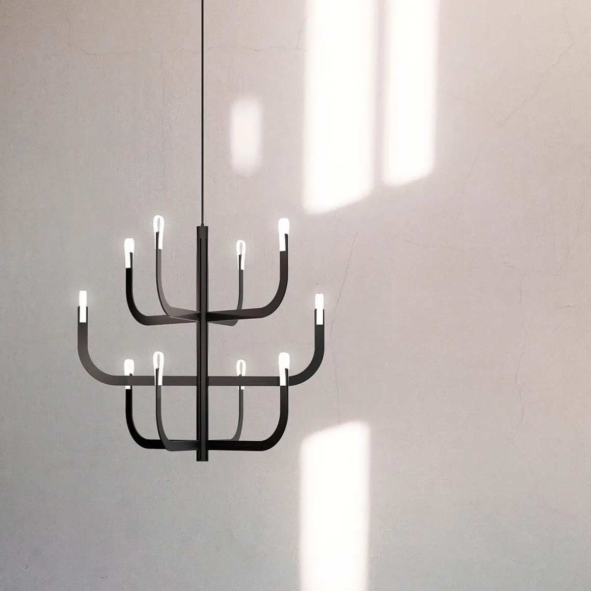 Luceplan J-us LED Sospensione, E Konfiguration