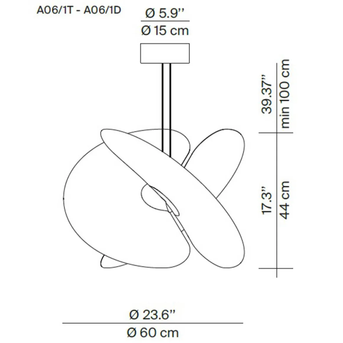 Luceplan Levante LED Sospensione