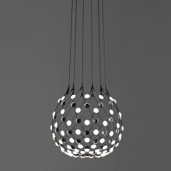 Luceplan Mesh LED Sospensione, mit Casambi