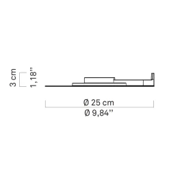Luceplan Millimetro LED Parete