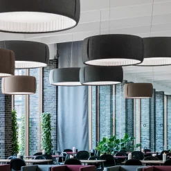 Luceplan Silenzio LED Sospensione, Ø: 120 cm