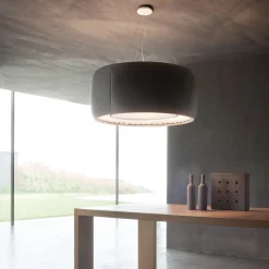 Luceplan Silenzio LED Sospensione, Ø: 90 cm