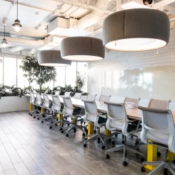 Luceplan Silenzio LED Sospensione, Ø: 90 cm