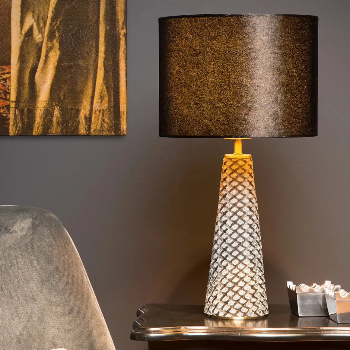 Lucide Extravaganza Velvet Tischleuchte