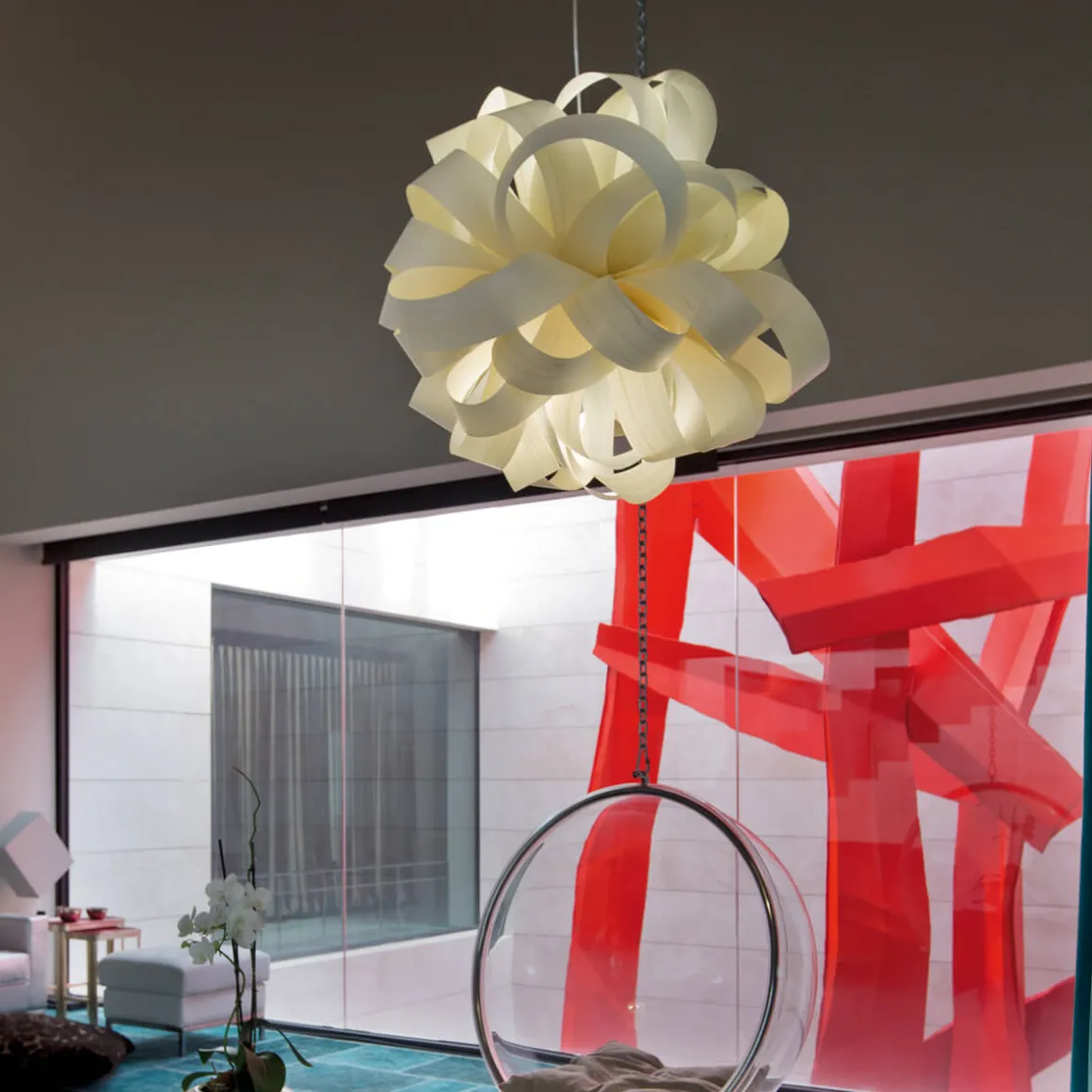 LZF Lamps Agatha Ball Pendelleuchte