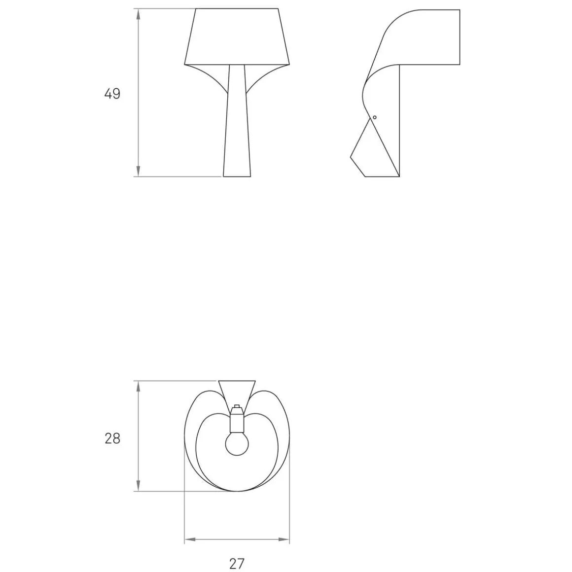LZF Lamps Air Tischleuchte