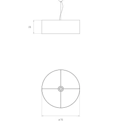 LZF Lamps Gea Large Pendelleuchte