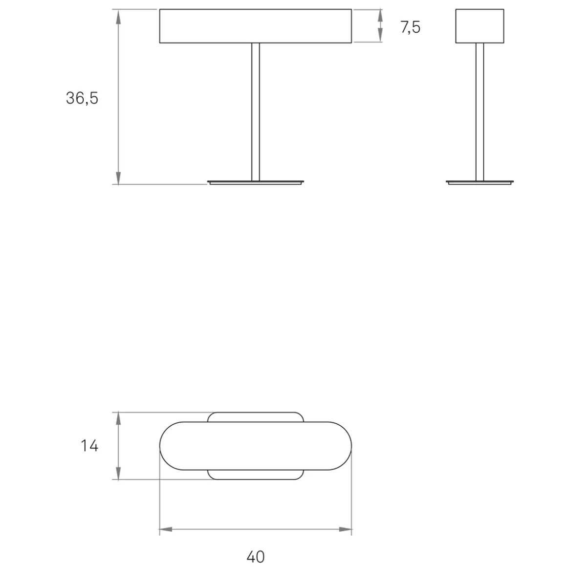 LZF Lamps I-Club LED Tischleuchte