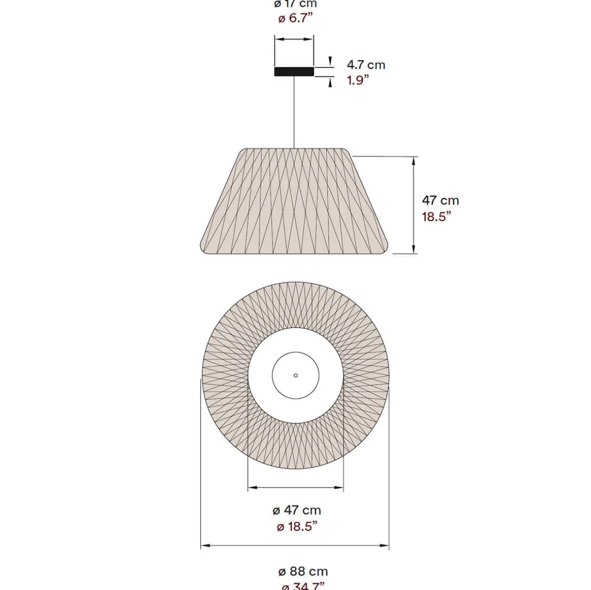 LZF Lamps Lola Large LED Pendelleuchte