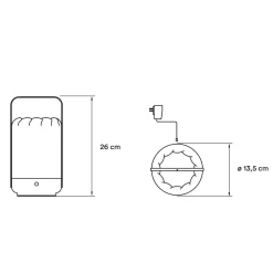 LZF Lamps Mini Chou LED Akkuleuchte