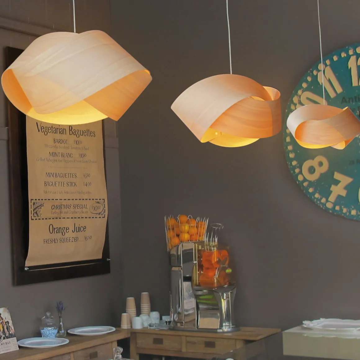 LZF Lamps Nut Pendelleuchte, Kabel: schwarz, Rückläufer