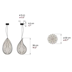 LZF Lamps Raindrop Medium Pendelleuchte