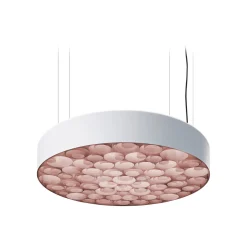 LZF Lamps Spiro Medium LED Pendelleuchte, äußerer Schirm: weiß