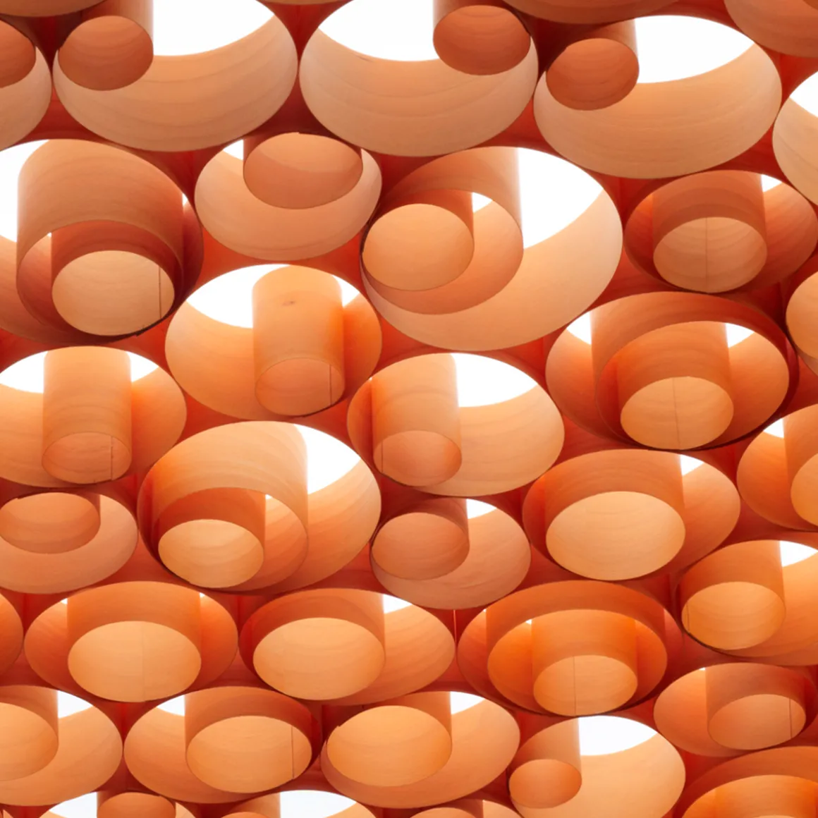 LZF Lamps Spiro Medium LED Pendelleuchte, äußerer Schirm: schwarz