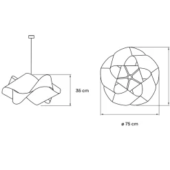 LZF Lamps Swirl Large Pendelleuchte