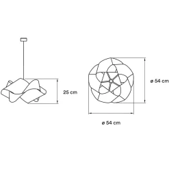 LZF Lamps Swirl Small Pendelleuchte