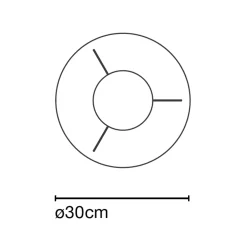 Marset Baldachin für Ginger 20x3 Pendelleuchte